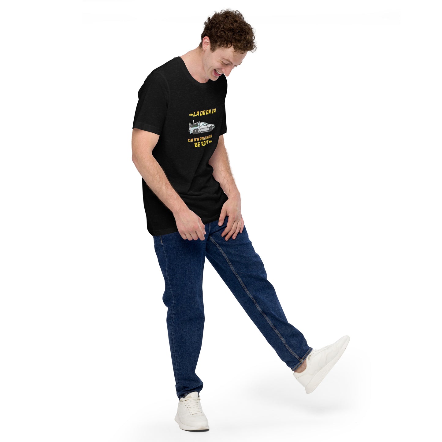 T-shirt développeur unisexe Pas besoin de root