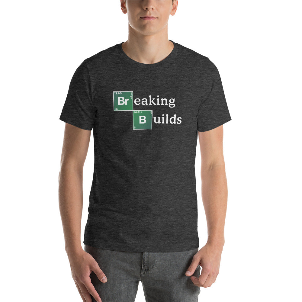 T-shirt développeur unisexe Breaking Builds