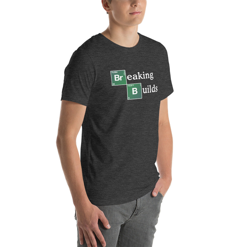 T-shirt développeur unisexe Breaking Builds