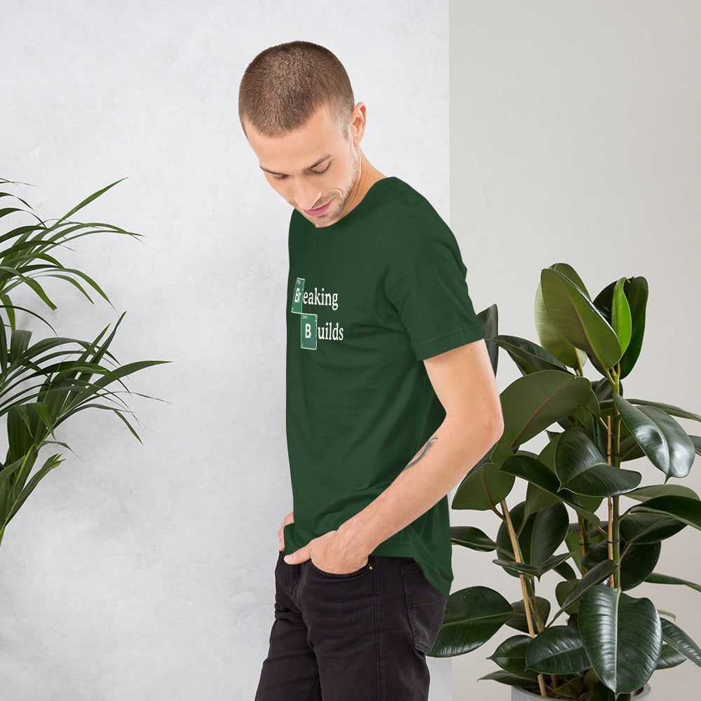 T-shirt développeur unisexe Breaking Builds