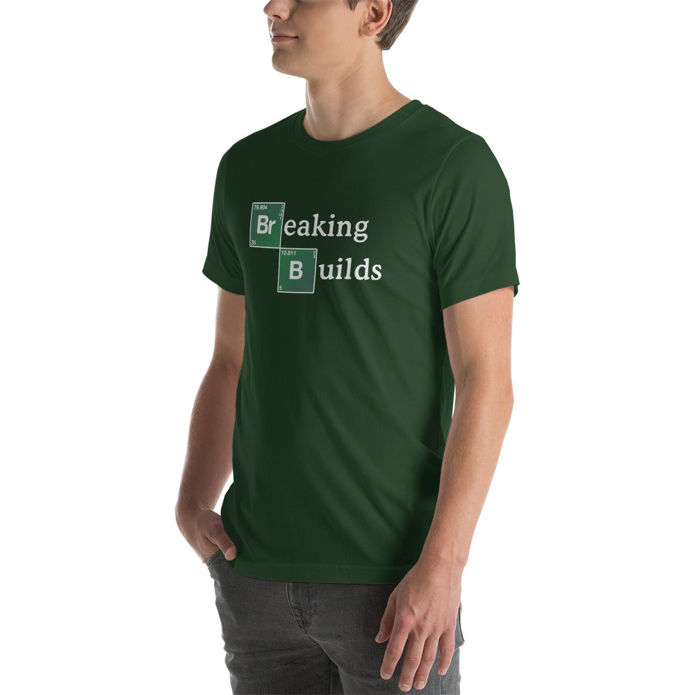 T-shirt développeur unisexe Breaking Builds