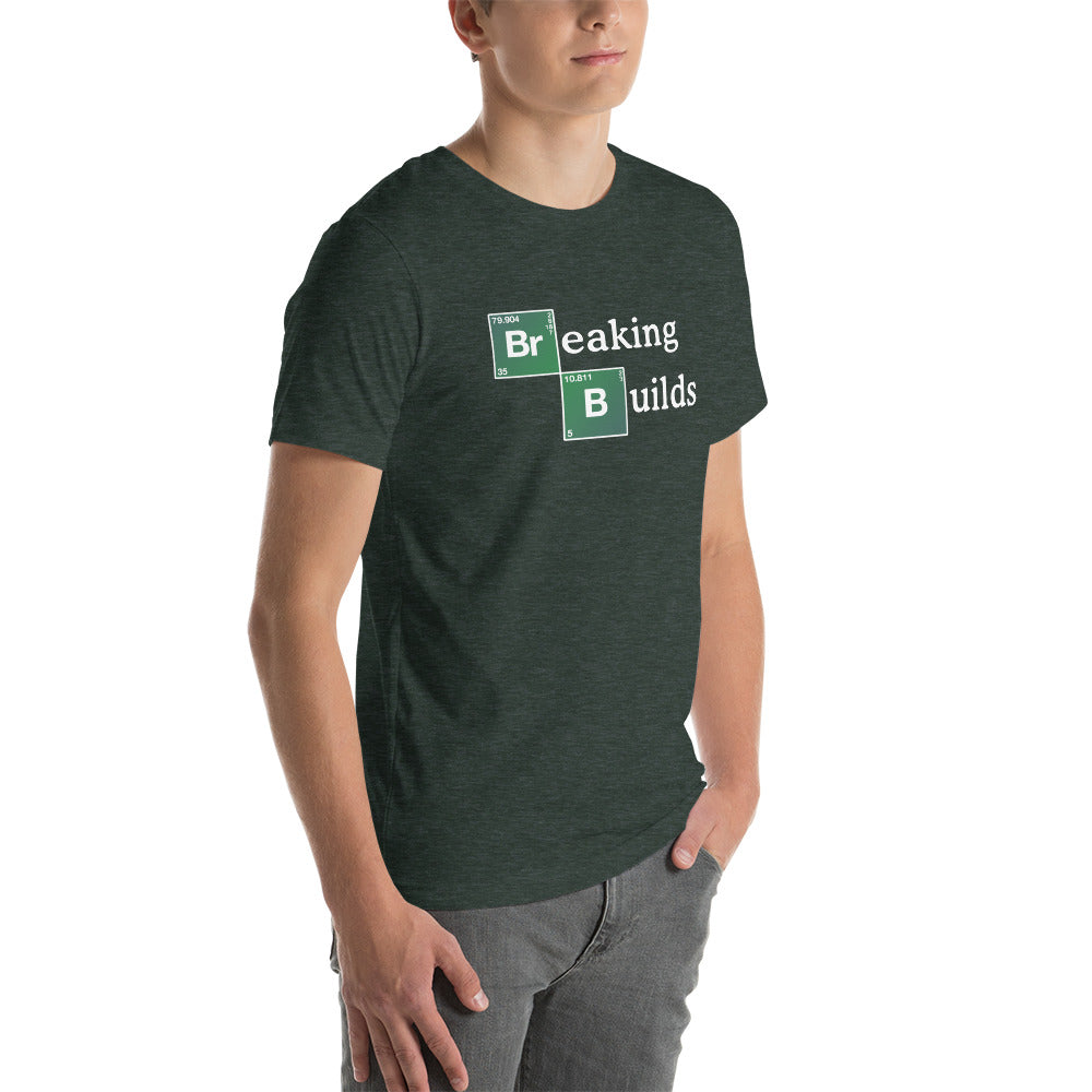 T-shirt développeur unisexe Breaking Builds