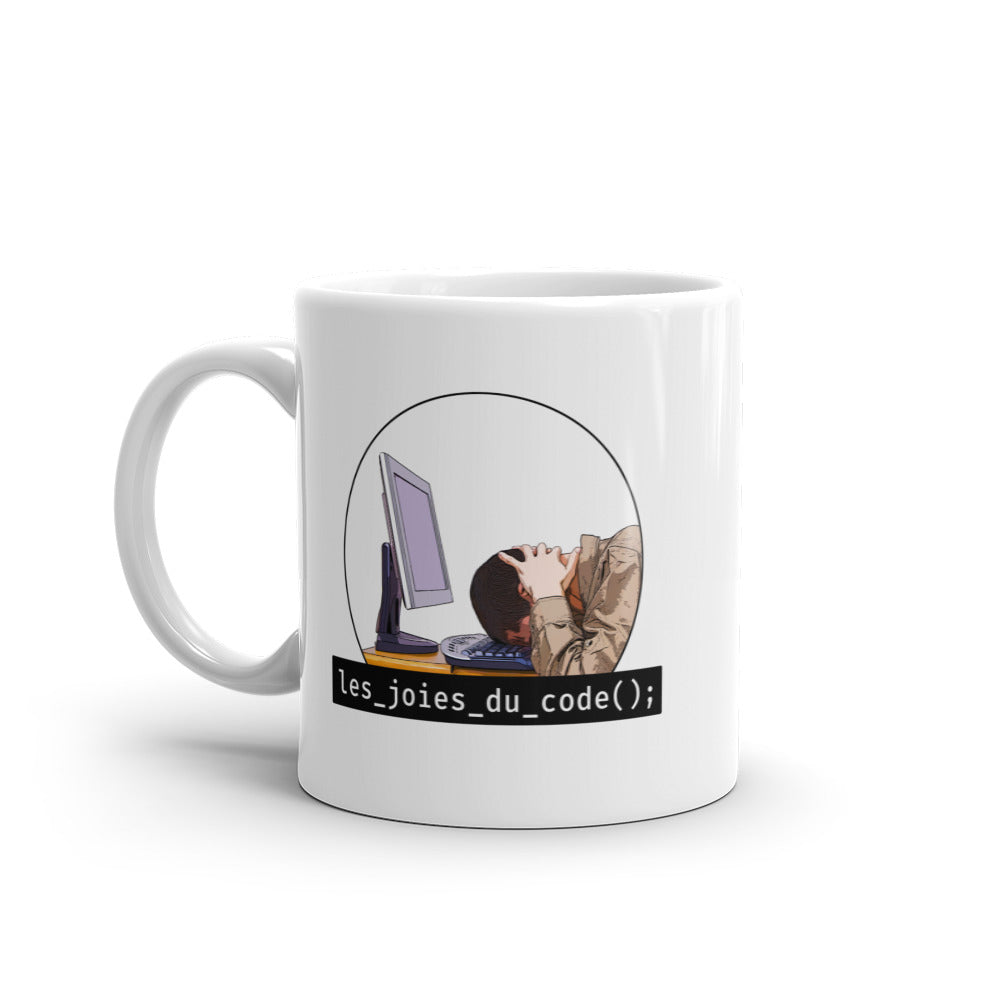 Mug développeur Les Joies du Code
