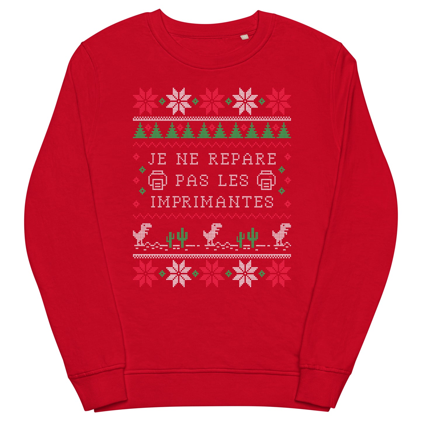 Sweat unisexe développeur "pull de Noël"