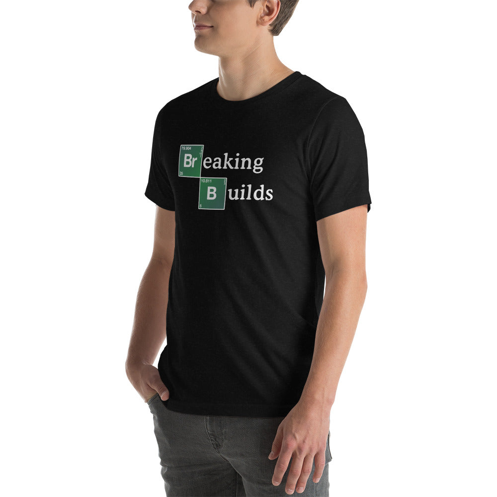 T-shirt développeur unisexe Breaking Builds